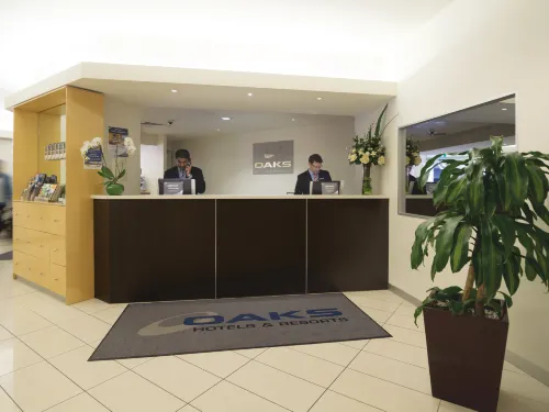 Oaks Melbourne on Lonsdale Suites Area Publik Photos