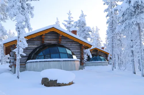 Kakslauttanen Arctic Resort - Igloos and Chalets Extérieur Photos