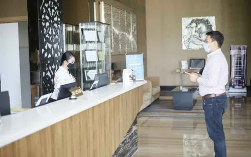 Galaxy Hotel Banjarmasin Area Publik Photos