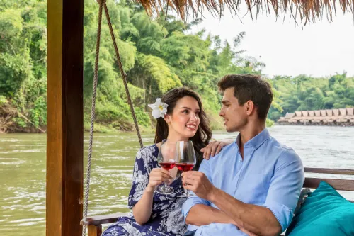 The Float House River Kwai In der Nähe des Hotels Photos