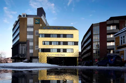 Quality Hotel Saga Exteriör Photos