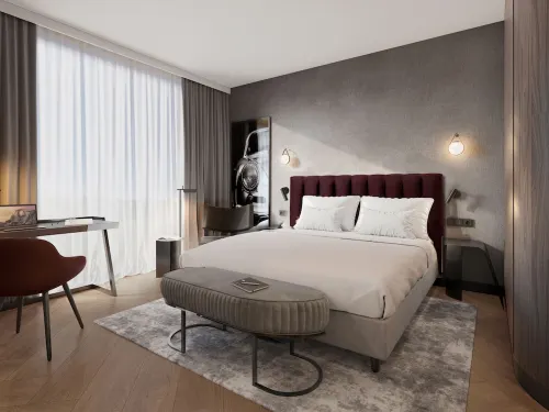 Radisson Blu Hotel at Porsche Design Tower Chambres Photos