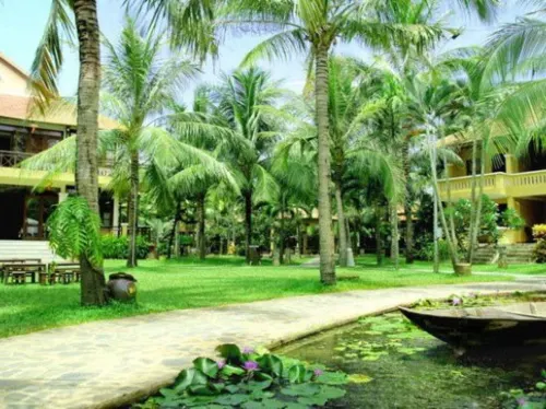Vinh Hung Riverside Resort & Spa Außen Photos