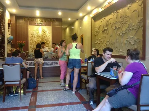 Hong Thien Ruby Hotel Espaces publics Photos