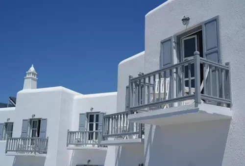 Hermes Mykonos Hotel Außen Photos