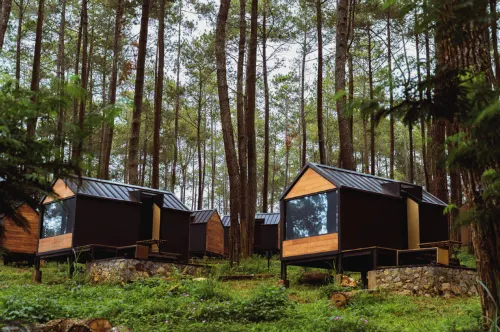 Bobocabin Cikole, Bandung Eksterior Photos