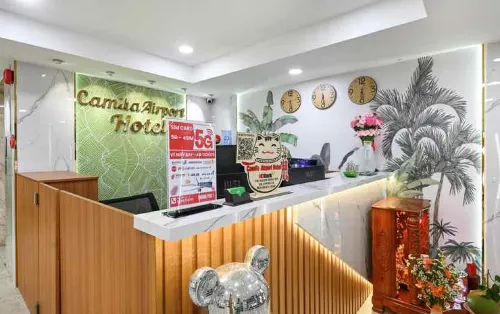 Camila Airport Hotel Khu vực công cộng Photos