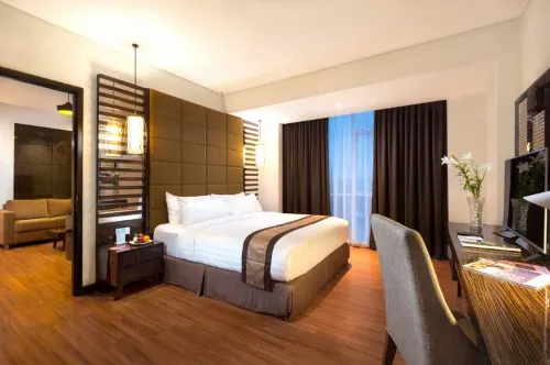 The New Atrium Hotel Yogyakarta Kamar Photos