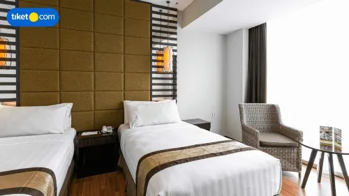 The New Atrium Hotel Yogyakarta Kamar Photos