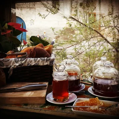 Elaa Cave Hotel Restauration Photos