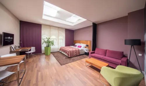 City Park Hotel & Residence Camere Photos