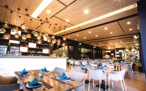 @T Boutique Hotel تناول الطعام Photos