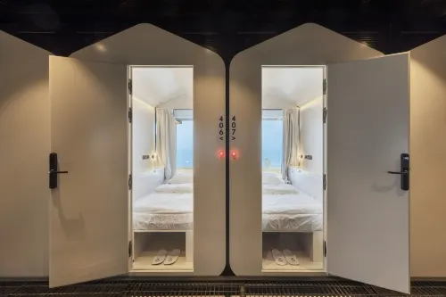 The O Pod Capsule Hotel Unggulan Photos