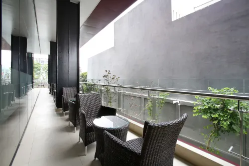 Amaris Hotel Pasar Baru Öffentliche Flächen Photos