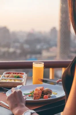 Novotel Cairo El Borg Питание Photos
