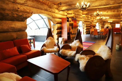 Kakslauttanen Arctic Resort - Igloos and Chalets Espaces publics Photos