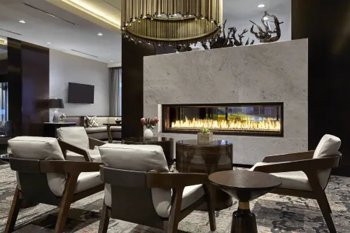 Calgary Marriott Downtown Hotel Espaces publics Photos