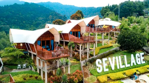 Glamping at Taman Wisata Alam Sevillage Puncak Eksterior Photos