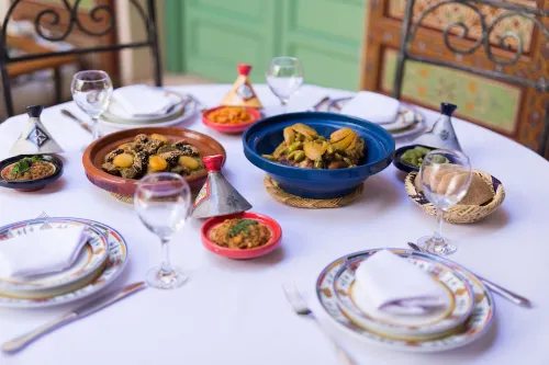 Riad Azrur Dining Photos