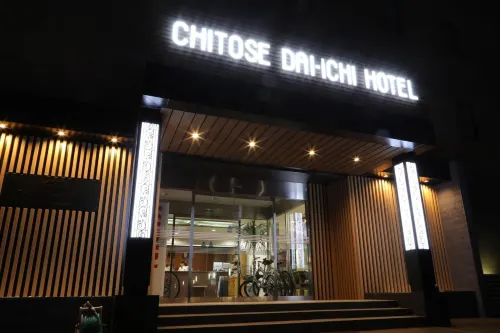 Chitose Daiichi Hotel Extérieur Photos