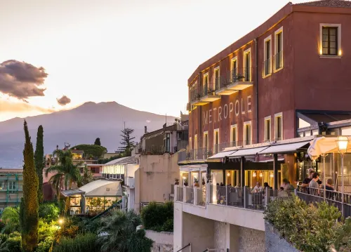 Hotel Metropole Taormina Extérieur Photos
