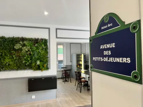 Hôtel Arc Paris Porte d’Orléans Espaces publics Photos