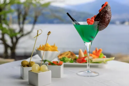 Palace Hotel Lake Como Spisning Photos