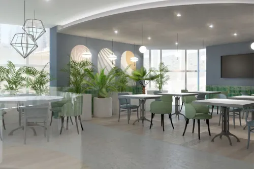 Element West Bay Doha Dining Photos