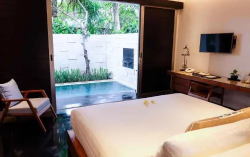 Sun Island Boutique Villas & Spa Seminyak Camere Photos