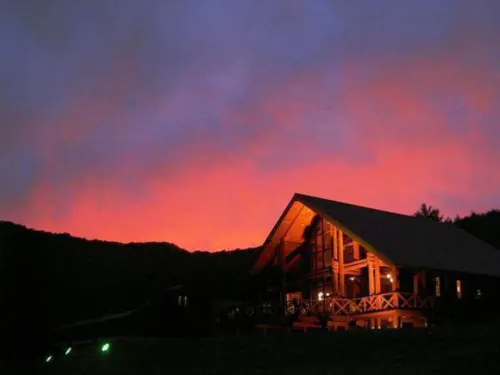 Log Hotel Larch Lake Kanayama Exterior Photos