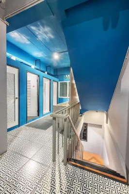 Space Station Hostel Khu vực công cộng Photos