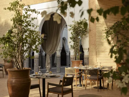 La Mamounia Marrakech Dining Photos