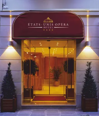 Hôtel États-Unis Opéra Extérieur Photos
