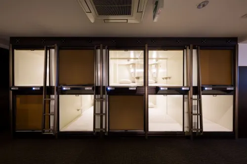 Capsule Hotel Cube Hiroshima Photos