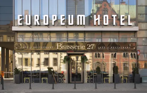 Europeum Hotel Esterni Photos