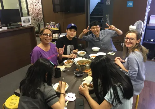 Philstay Myeongdong Station Restauration Photos