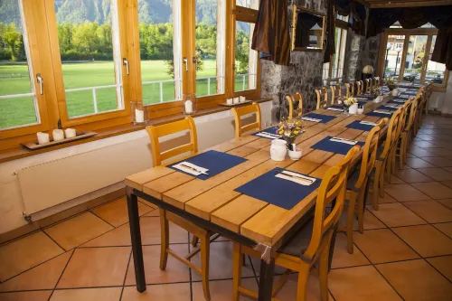 Hotel Alpenrose beim Ballenberg Mahlzeiten Photos