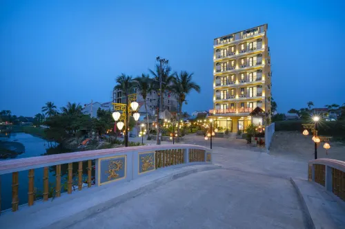 Hoi An Babylon Riverside Hotel & Spa Udvendigt Photos