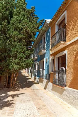 Occidental Pueblo Acantilado Extérieur Photos