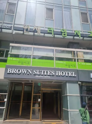 Brown Suites Hotel sinchon central Exterior Photos