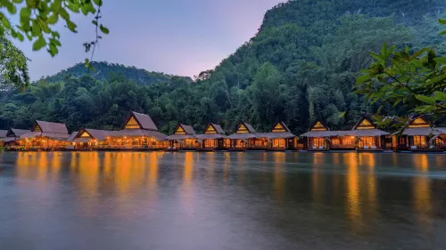 The Float House River Kwai Außen Photos