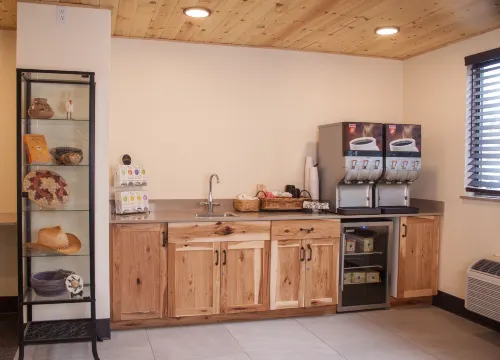 Red Feather Lodge Restauration Photos
