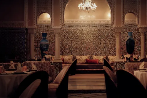 Fes Marriott Hotel Jnan Palace Restauration Photos
