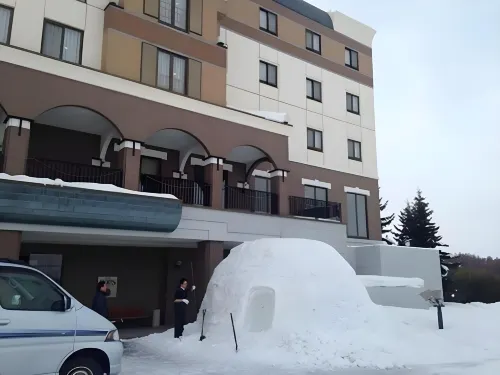 Furano Hops Hotel Exterior Photos