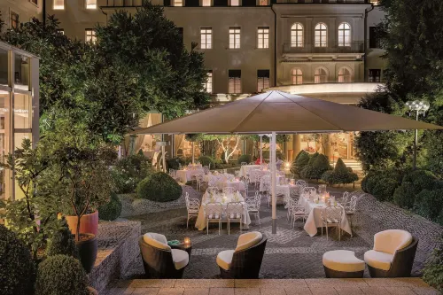 Hotel Europäischer Hof Heidelberg, Bestes Hotel Deutschlands in Historischer Architektur Dining Photos