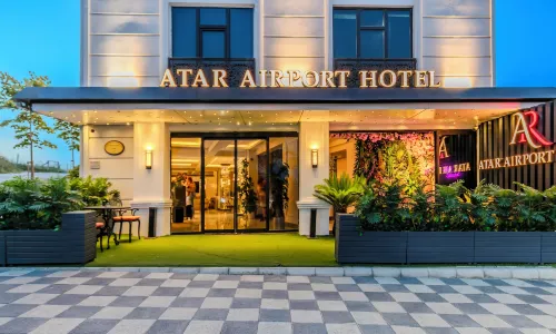 Atar Airport Hotel - Spa & Wellness Exterior Photos