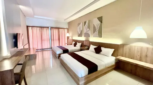 Surya Kencana Seaside Hotel Pangandaran Kamar Photos
