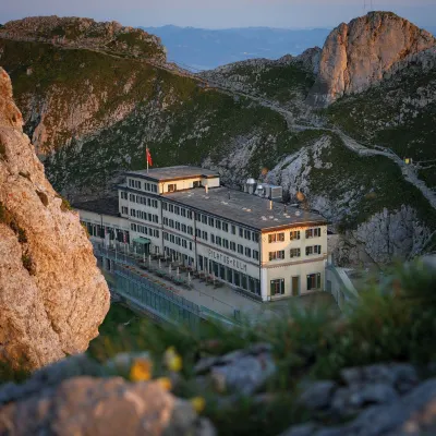 Hotel Pilatus-Kulm Außen Photos