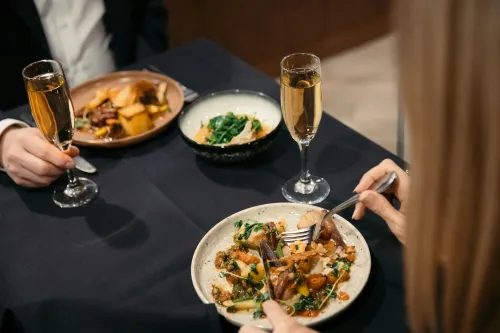 Quebec City Marriott Downtown Dining Photos