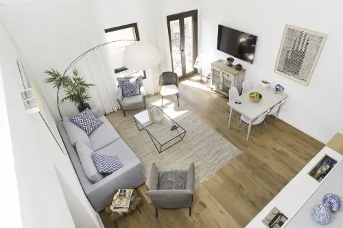 Seaside Escape with Blissful Balcony and Mamad by Sea N' Rent Chambres Photos